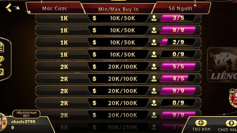 Giao diện của Hitclub thân thiện và dễ sử dụng