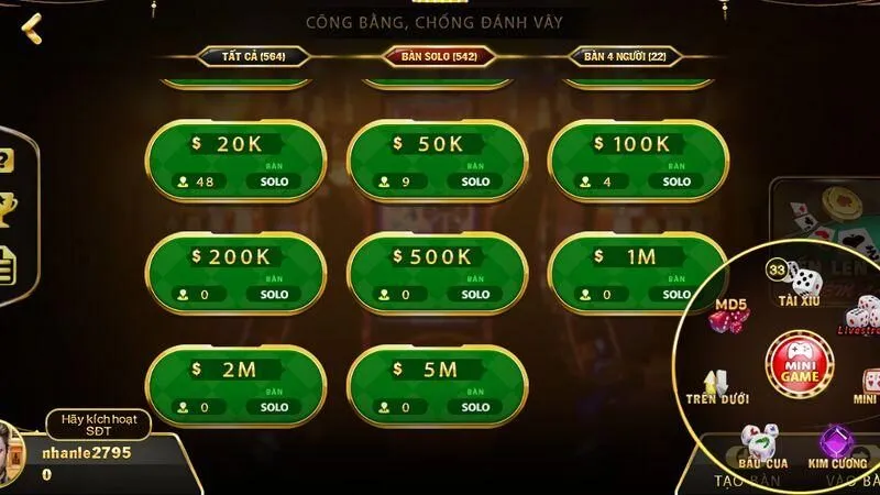 Hệ thống game tại Hitclub uy tín