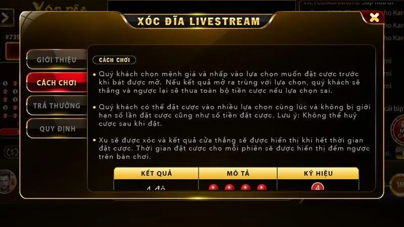 Phân tích lịch sử kết quả xóc đĩa