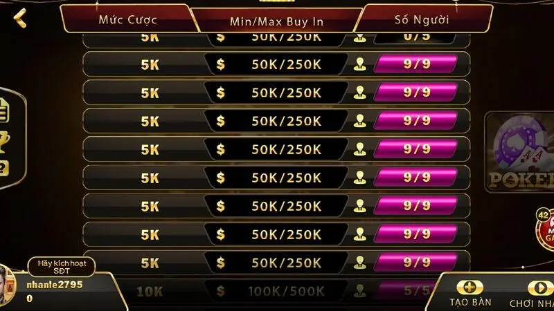 Nâng cao kỹ năng chơi poker tại Hitclub