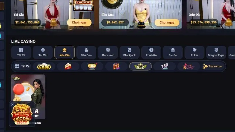Tận dụng khuyến mãi Hitclub