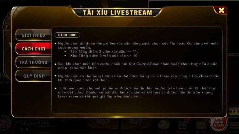 Tìm hiểu cách chơi Tài Xỉu Hitclub