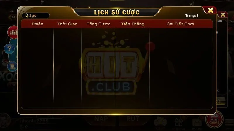 Trải nghiệm chơi tại Hitclubapk là không thể quên