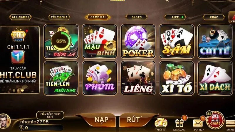 Trải Nghiệm Poker Hitclub Đỉnh Cao Tại Cổng Game Uy Tín